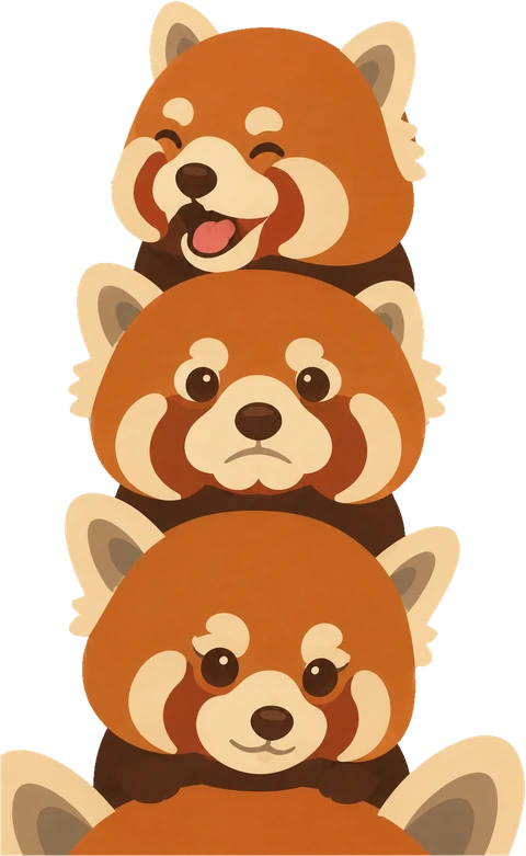 レッサーパンダ図鑑